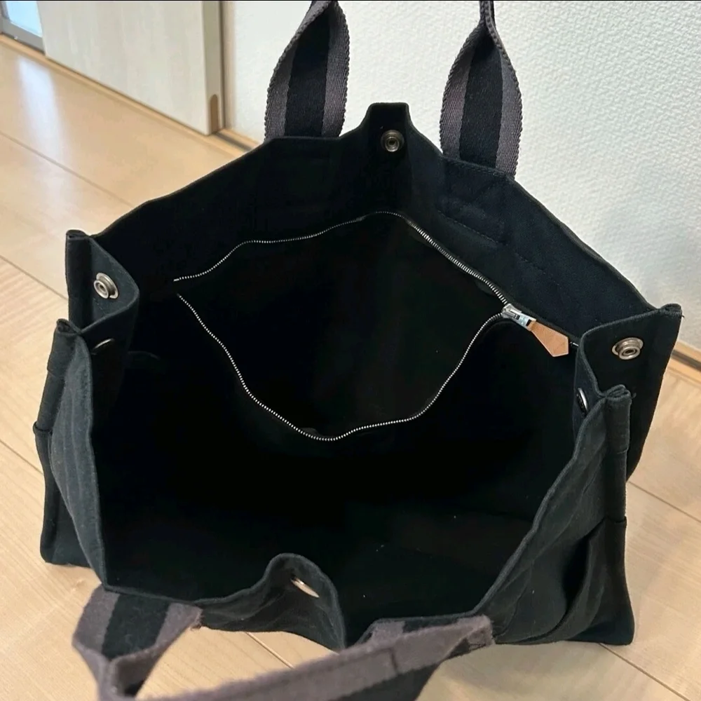 Stylish Black Tote Bag